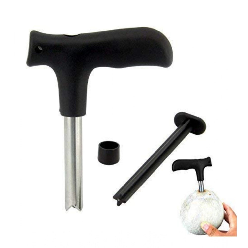 Pack of 2 Coconut Opener – Easy And Safe Coconut Cutting Tool (Assorted Color)