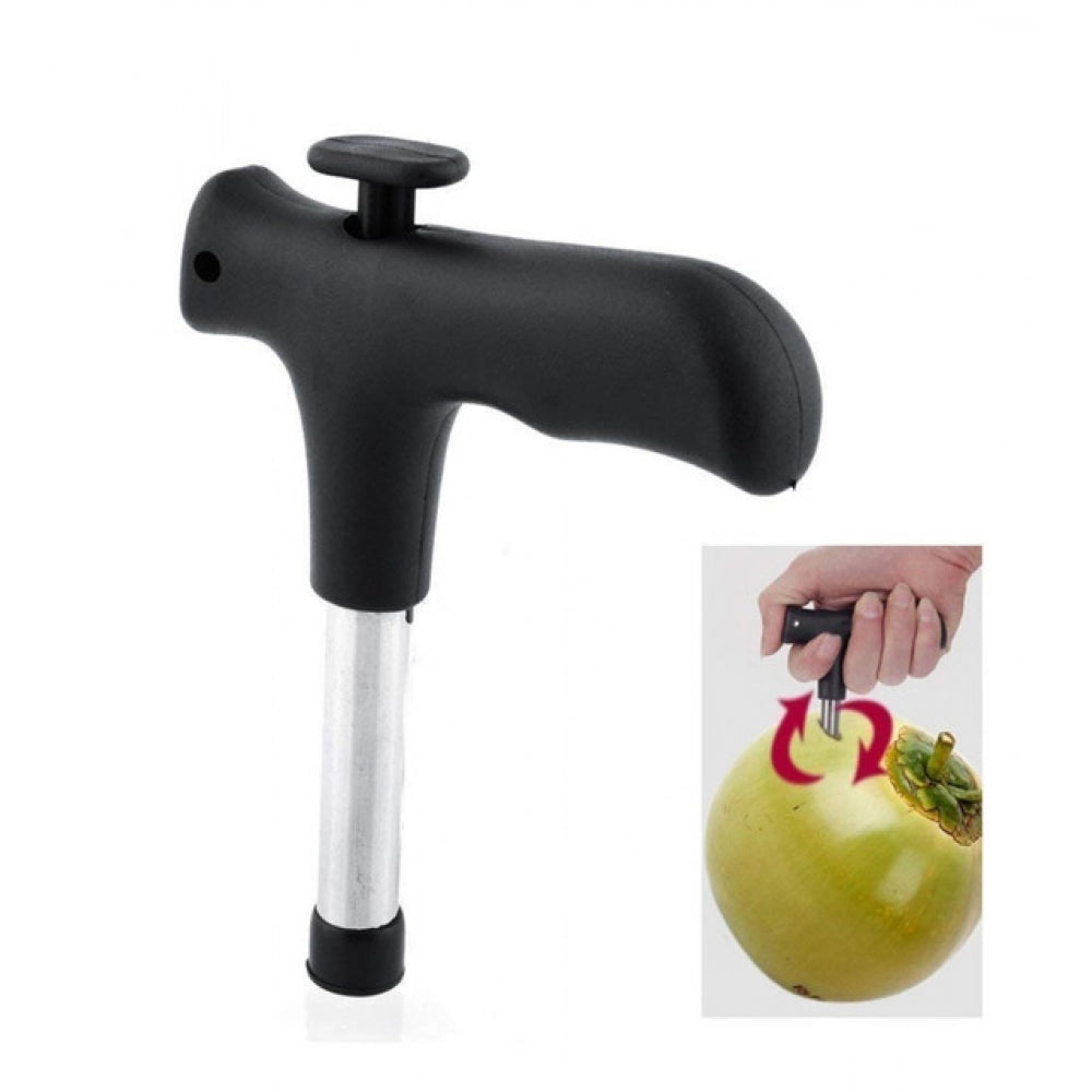 Pack of 2 Coconut Opener – Easy And Safe Coconut Cutting Tool (Assorted Color)