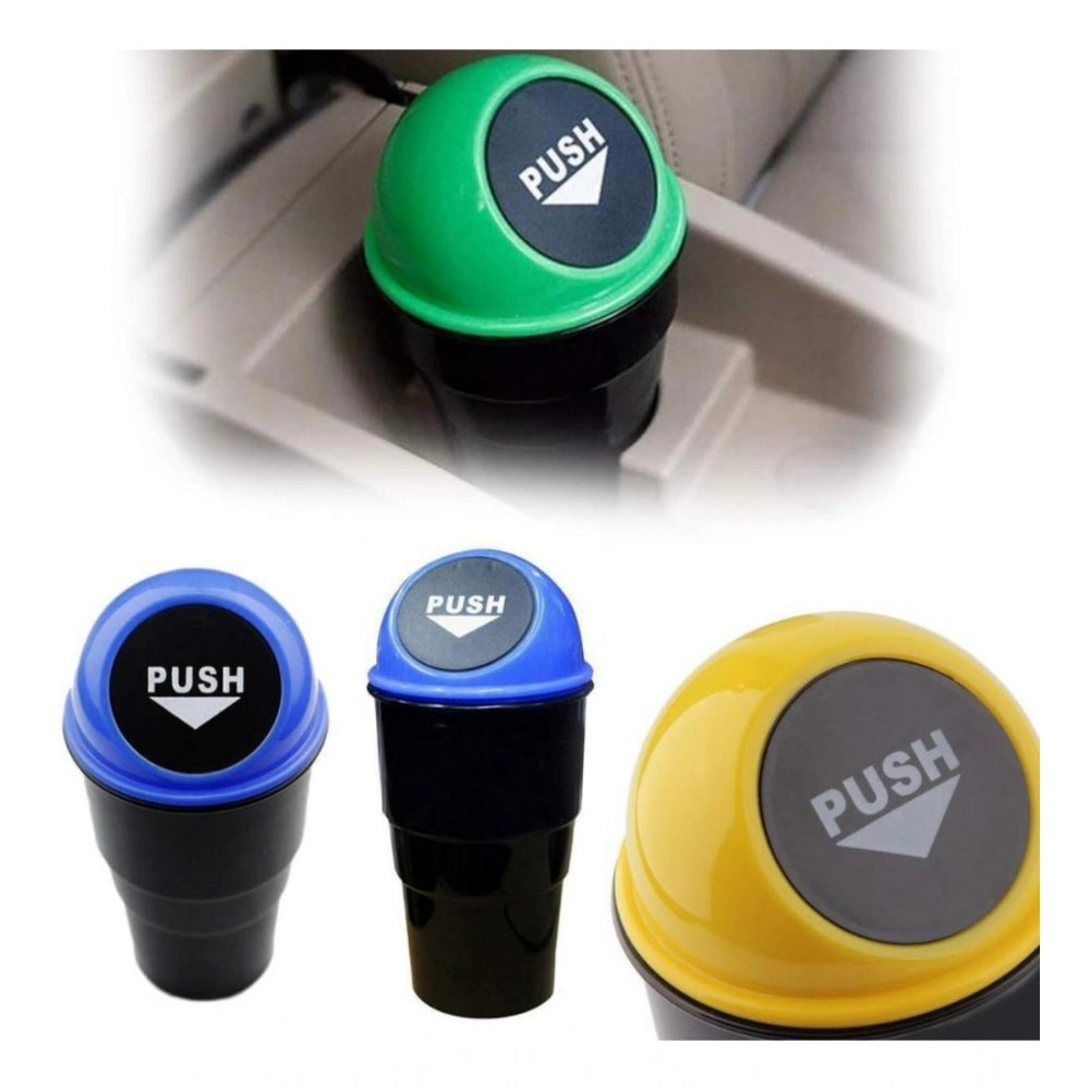 Pack of 4 Car Dustbin – Portable Vehicle Trash Bin for Interior Organization (Assorted Color)
