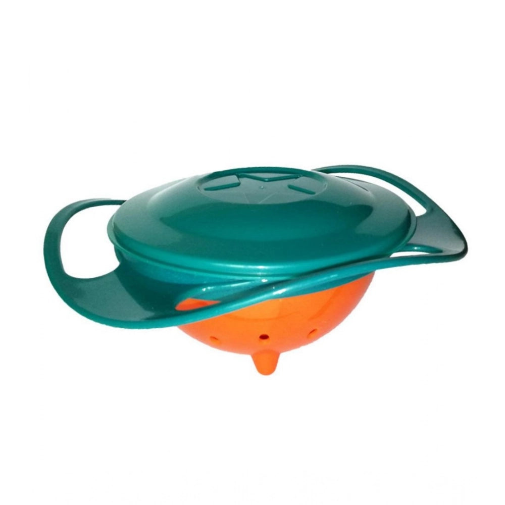 Pack of 2 Gyro Bowl – Spill-Proof Rotating Fun Bowl for Kids (Assorted Color)