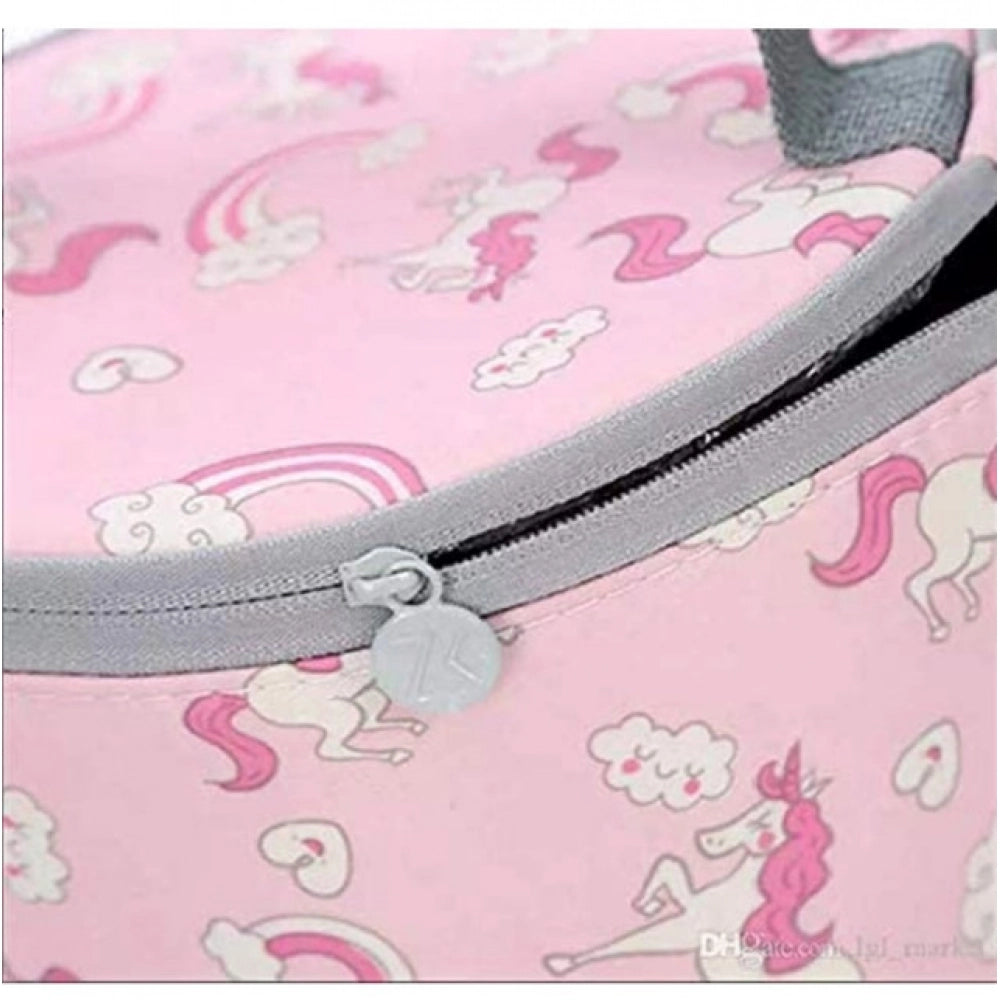 Round Travel Lunch Bag – Portable Office Bag for Men And Women (Assorted Color)
