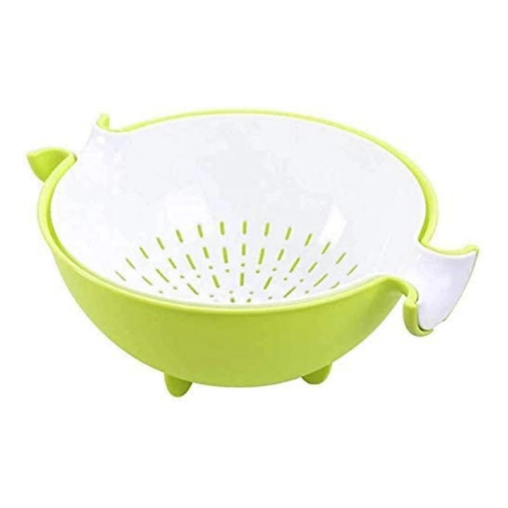 Pack of 3 Multifunctional Vegetable And Fruit Draining Basket – (Assorted Color)