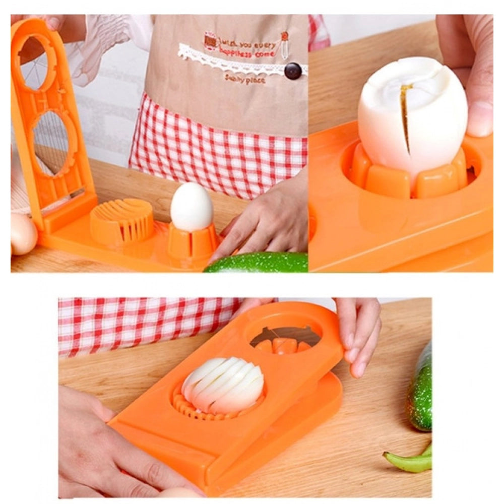 Pack of 2 2-in-1 Egg And Mushroom Slicer – (Assorted Color)