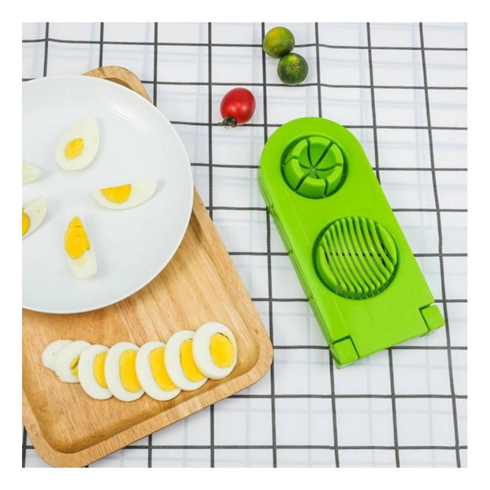 Pack of 2 2-in-1 Egg And Mushroom Slicer – (Assorted Color)