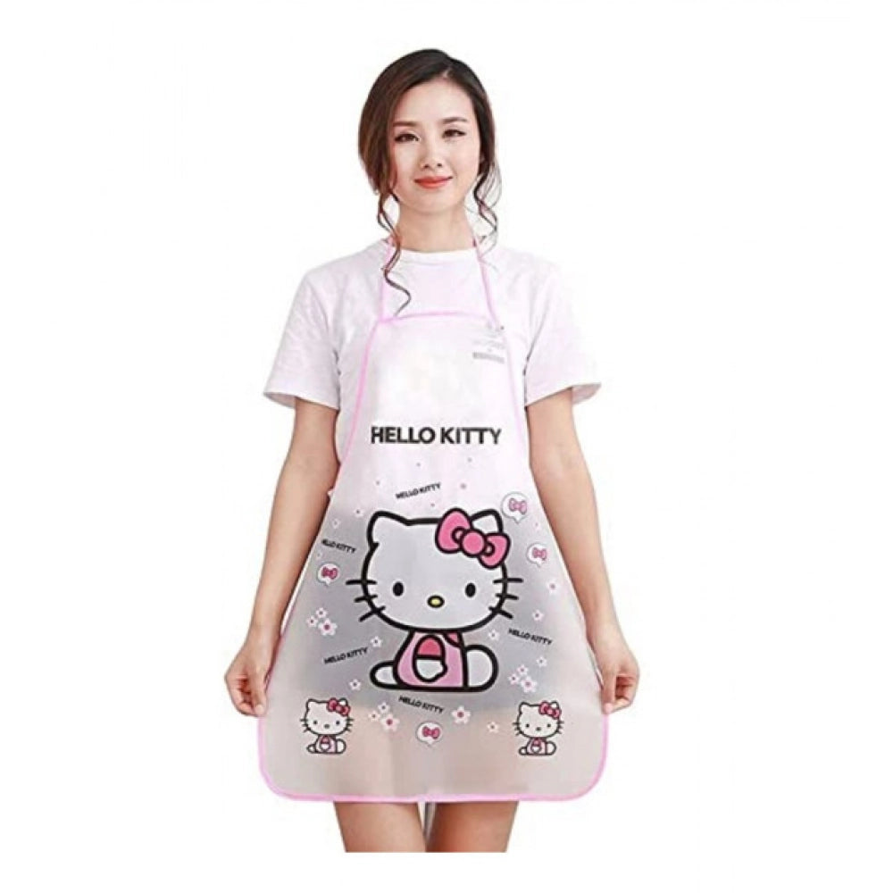 Pack of 2 Printed Waterproof Kitchen Apron with Pockets for kids– (Assorted Color)