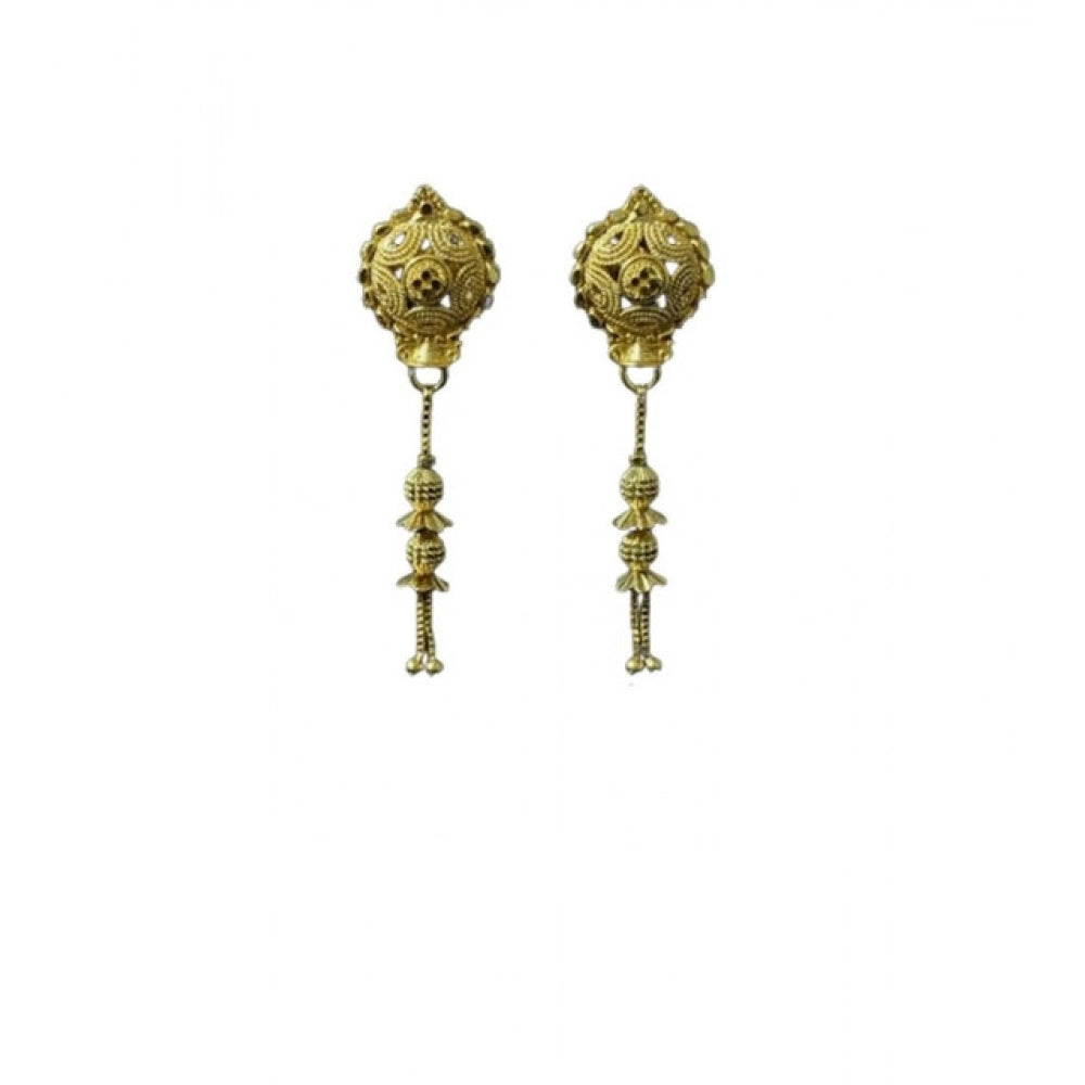 Pack of 2 Brass Gold-Plated Earrings (Gold) – Design 05