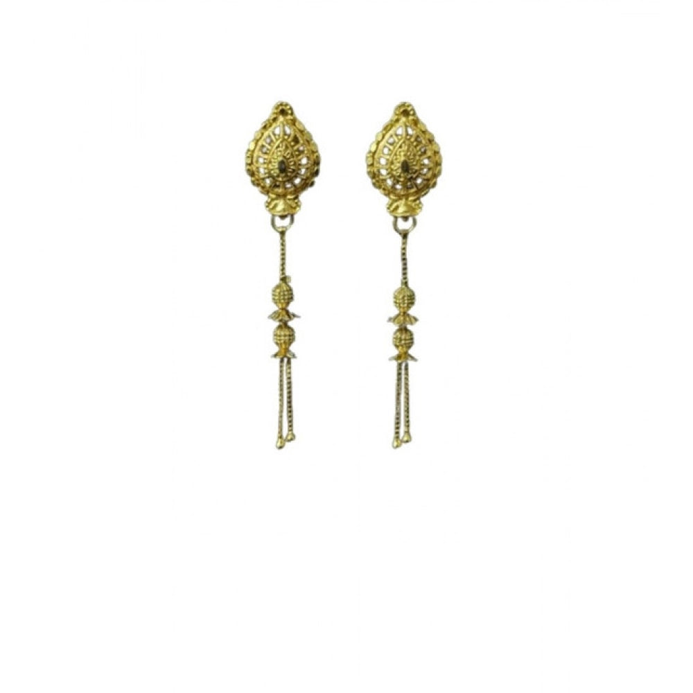 Pack of 2 Brass Gold-Plated Earrings (Gold) – Design 06