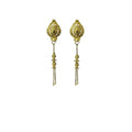 Pack of 2 Brass Gold-Plated Earrings (Gold) – Design 06