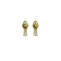 Pack of 2 Brass Gold-Plated Earrings (Gold) – Design 09
