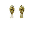 Pack of 2 Brass Gold-Plated Earrings (Gold) – Design 10