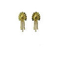 Pack of 2 Brass Gold-Plated Earrings (Gold) – Design 12