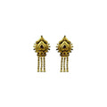 Pack of 2 Brass Gold-Plated Earrings (Gold) – Design 13