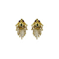 Pack of 2 Brass Gold-Plated Earrings (Gold) – Design 16