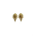 Pack of 2 Brass Gold-Plated Earrings (Gold) – Design 18