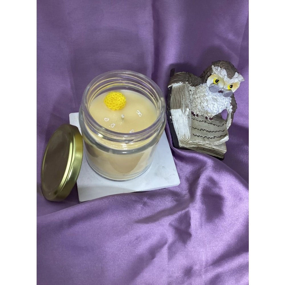 Pack of 2 Soy Wax And Bees Wax Blend Candles Liquid Volume 130 – Design 03