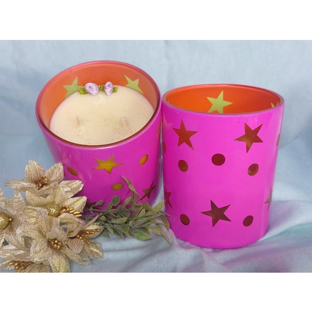 Pack of 1 Soy Wax And Bees Wax Blend Candles Liquid Volume 160 – Design 01