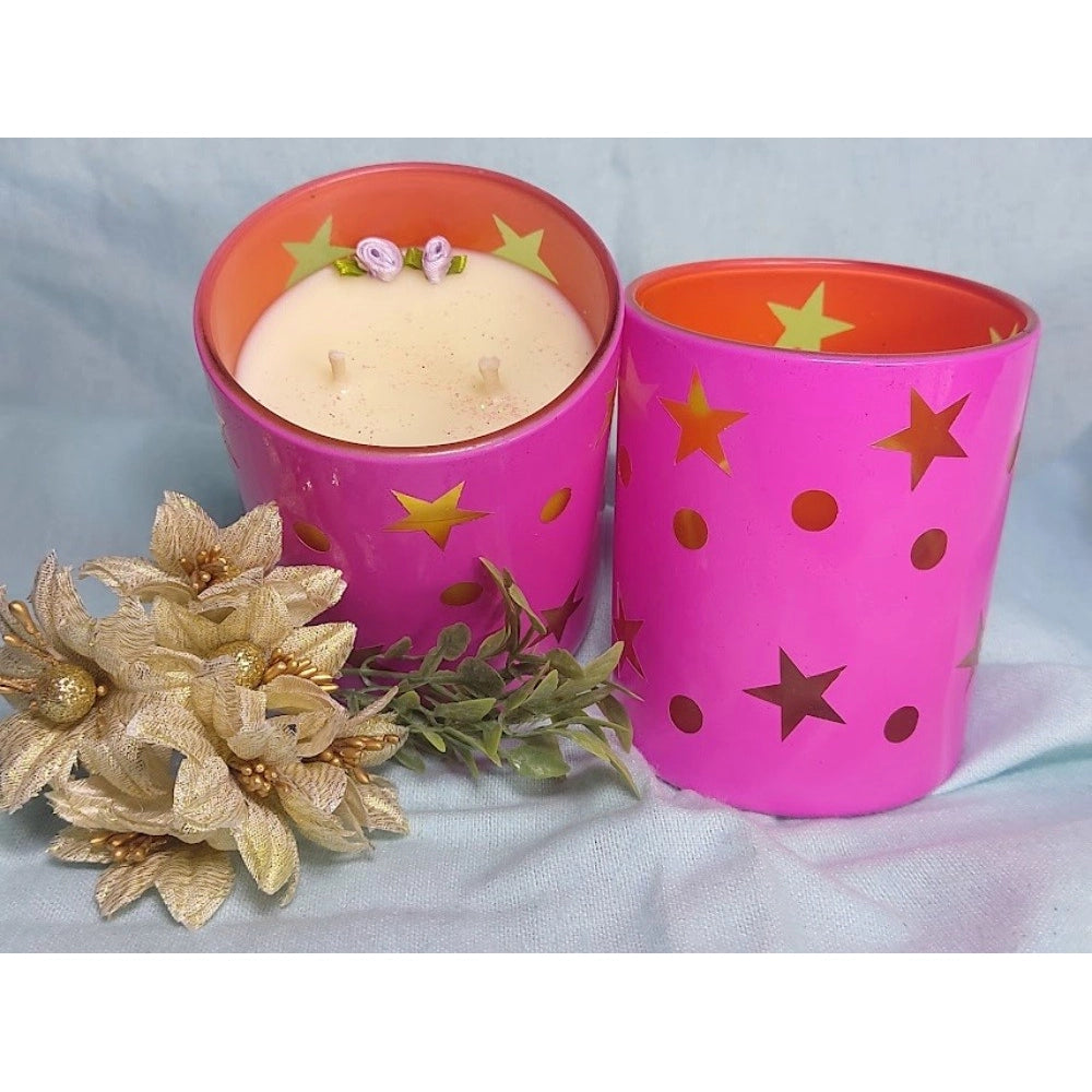 Pack of 1 Soy Wax And Bees Wax Blend Candles Liquid Volume 160 – Design 05