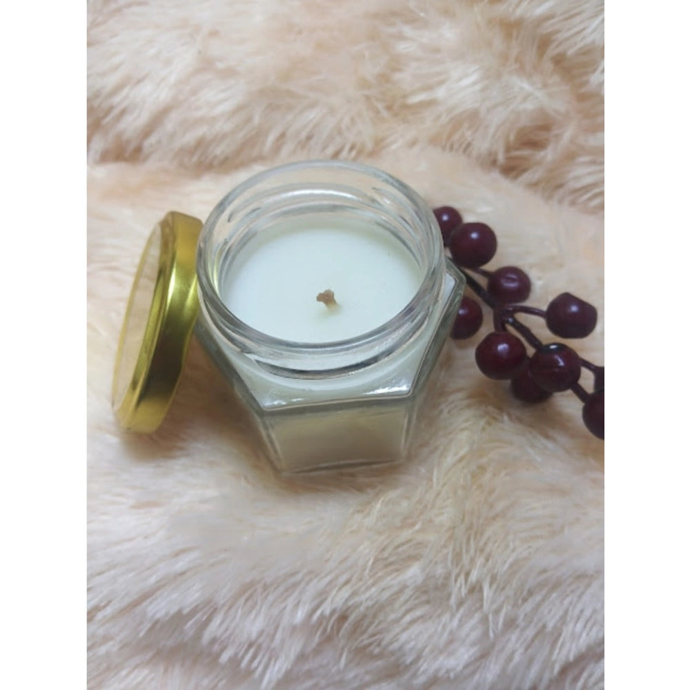 Pack of 2 Soy Wax And Bees Wax Blend Candles Liquid Volume 80 – Design 02